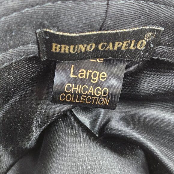 Bruno Capelo Luxury Headware Size Large Brown Fedora Hat Australian Wool Chicago - Picture 10 of 12